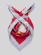 Zijden sjaal in all-over look