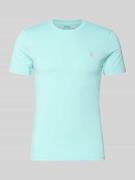 Regular fit T-shirt van puur katoen