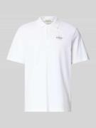Easy fit poloshirt met polokraag