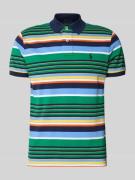 Slim fit poloshirt van puur katoen