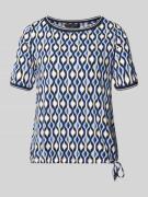 T-shirt in all-over look