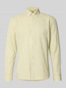 Slim fit vrijetijdsoverhemd van puur katoen