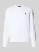Regular fit sweatshirt van katoenmix