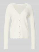 Gebreide cardigan van viscosemix