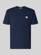 Regular fit T-shirt met logopatch