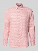 Regular fit overhemd van puur linnen