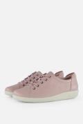 Ecco Soft 2.0 Sneakers roze Leer