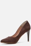 Giulia Pumps bruin Imitatiesuede