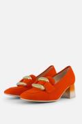 Gabor Pumps oranje Suede