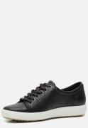 Ecco Soft 7 W Sneakers zwart Leer