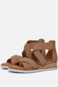 Skechers Bobs Desert Kiss Stretch Sandalen taupe