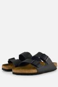 Birkenstock Arizona Slippers blauw Imitatieleer