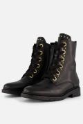 Gabor Veterboots zwart Leer