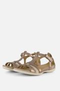 Ecco Flash Sandalen zilver Leer