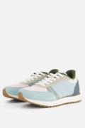 Woden Ronja Color Blocked Sneakers blauw Leer