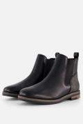 Marco Tozzi Chelsea boots zwart Synthetisch