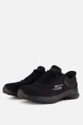 Skechers Go Walk 7 Instappers zwart Textiel