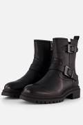 Tamaris Biker boots zwart Leer