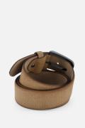 Ziengs Riem bruin Suede