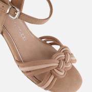 Marco Tozzi Sandalen beige Textiel