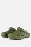 Crocs Baya Clogs Slippers groen Rubber