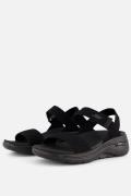 Skechers Go Walk Arch Fit Polished Sandalen zwart