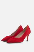 Tamaris Pumps rood Suede