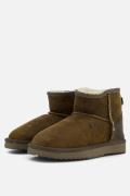 Warmbat Wallaby Gevoerde boots bruin Suede