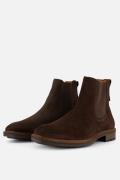 Van Lier Rigi Chelsea boots bruin Suede