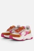 Mexx Palma Pam Sneakers oranje Leer