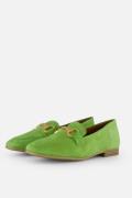 Tamaris Instappers groen Suede