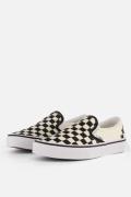 Vans Checkerboard Instappers zwart Canvas