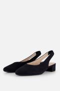 Gabor Slingback Pumps blauw Suede