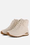 Skechers Uno Rugged Veterboots beige Synthetisch