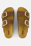 Scholl Noelle Slippers bruin Nubuck