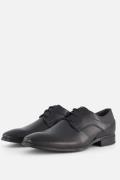 Bugatti Mevit Veterschoenen zwart Leer