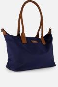 Charm Buckingham Shopper blauw Nylon