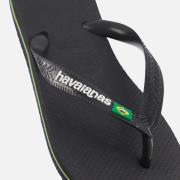 Havaianas Brasil Slippers zwart Rubber