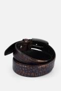 Ziengs Riem cognac Leer