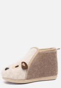 Muyters Pantoffels Beige Textiel 750606