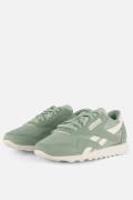 Reebok Classic Sneakers groen Textiel