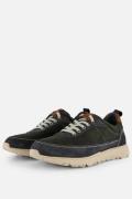 Outfielder Sneakers blauw Suede