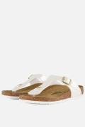 Birkenstock Gizeh Slippers wit Synthetisch