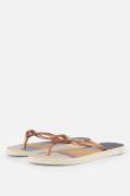 Havaianas Slim Pallette Glow Slippers beige Rubber