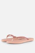 Havaianas Slim Glitter II Slippers roze Rubber