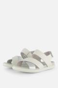 Ecco Samara Sandalen wit Leer