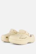 Crocs Baya Platform Clogs Slippers beige
