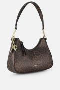 Tamaris Leopard Schoudertas bruin Synthetisch