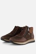 Rieker Veterboots bruin Synthetisch