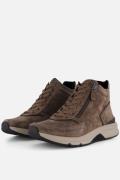 Gabor Rollingsoft Veterboots taupe Suede